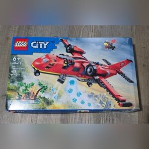 LEGO City Fire Rescue Aircraft - Red and Black
